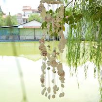 Shell wind chimes decoration decoration bedroom creative handmade natural conch gift Japanese bells living room balcony 19