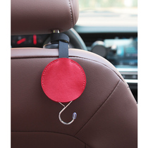 Round car hook seat back multifunctional rear backrest hook car interior supplies integrated seat hook