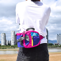 Outdoor kettle running bag 2021 New Men and women trend fashion color color waist satchel Sports color travel bag