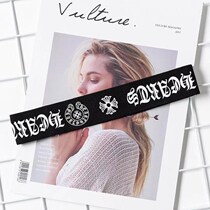 Sports hairband Trendy men sweat-absorbing headband hairband female Korean headdress net Red running fitness headband headband headgear male