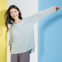 Inner-yin pajamas with long chest pads and short sleeves in summer anti-bumps can wear a thin spring and autumn home suit outside