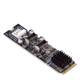 10GBPS 듀얼 포트 타입 -E 확장 카드 NVME M.2 M-KEY PCIE에서 전면 USB3.1 M2 확장 10GBPS 듀얼 포트 타입 -E 확장 카드 NVME M.2 M-KEY PCIE에서 전면 USB3.1 M2 확장