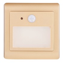 Net red stair step light 86 embedded human body induction floor light led night light corridor step sensor