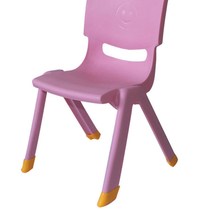 Kindergarten chair non-slip foot cover safety wear-resistant thickened plastic backrest chair children's small stool rubber foot pad