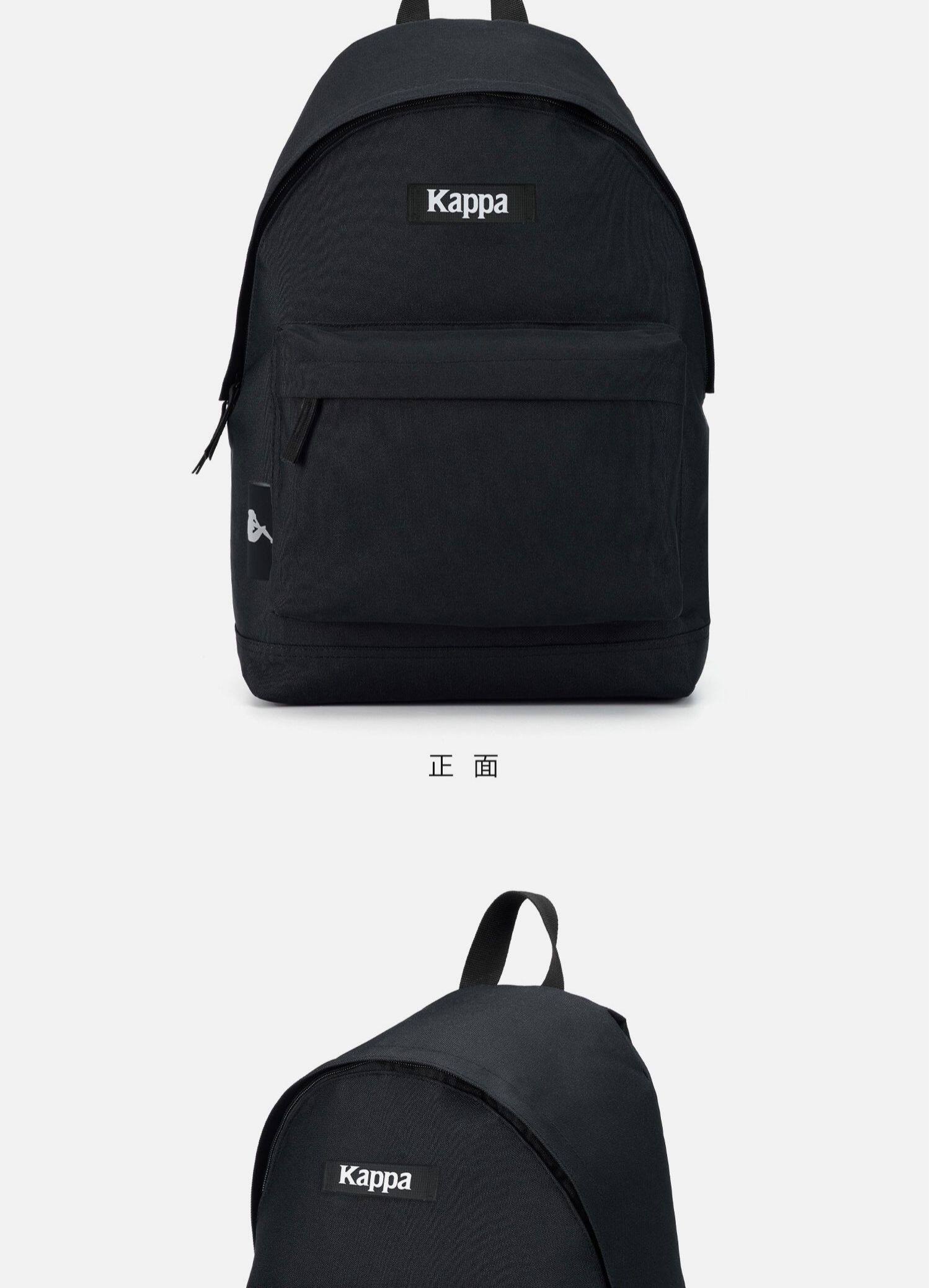 kappa卡帕 正品包邮复古红色粉书包女双肩包时尚大容量学生背包