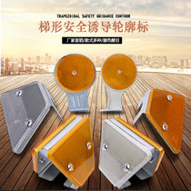 Trapezoidal profile label double-sided reflective profile label highway attached profile label t-shaped triangular reflective label