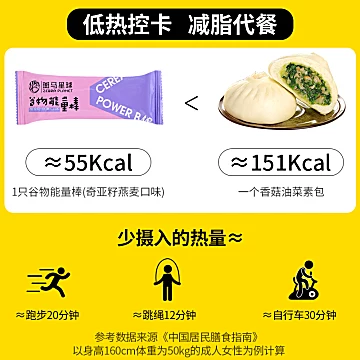 【斑马星球】谷物代餐饱腹膳食能量棒[3元优惠券]-寻折猪