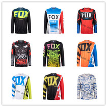 New FOX INES Mountain Bike Speed Drop Summer Sports Breathable Sweatshirt Male Long Sleeve Locomotive Clothing Customised
