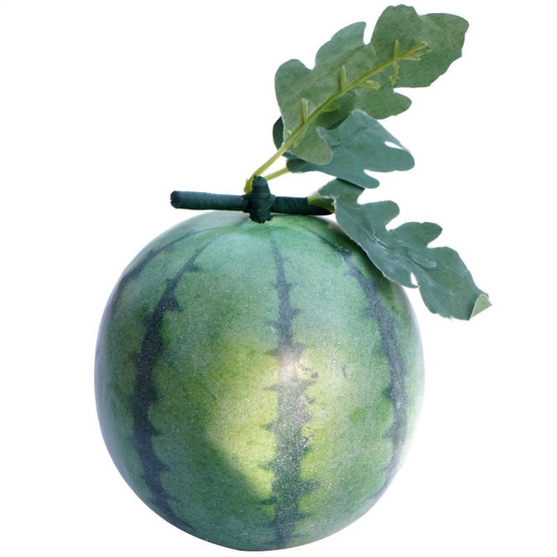 Watermelon Fake Watermelon Fruit Toy Model Props Black Beauty Kiri Melon Big Watermelon Water Fruit Shop Trim-Taobao