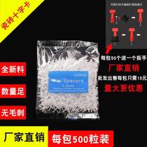 500 Grain Left Stitch Cross 1 5mm2mm Sticker Cross Card Cazione Tile Plastic Tool Tile Clip Tile