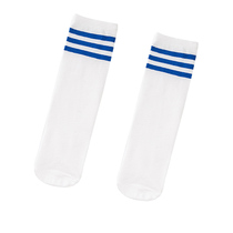 Football socks childrens middle tube summer thin cotton spring calf Baby long tube half leg boys basketball girls
