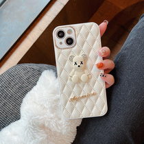 Small Aromas SOLID SMALL BEAR APPLE 13 CELL PHONE SHELL iPhone13Promax PROTECTIVE SLEEVE 12 WAVE CARDS 11 CARTOON WOMENS SECTION PRO TOTAL PACK XS MAX HIGH-END CORTEX X thirteen High