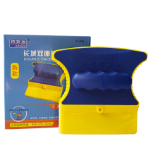 Ex Lilly Monolayer Double Sided Glass Cleaner Glass Wiper Glass Scrapper Brush Telescopic Rod Window Home