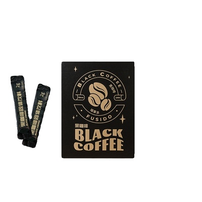 福事多美式黑咖啡40g速溶咖啡泡手冲健身咖啡粉冲泡饮品小粒即溶