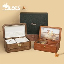 LOTS Wooden Music Box Music Box Jewelry Box Creative Customized Valentines Day Birthday Gift for Girlfriends