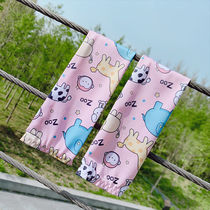 Child Ice Cuff Sunscreen Baby Cute Armguard Girl Boy Sleeve Summer Ultrathin Ice Silk Care Arm Thin sleeve jacket