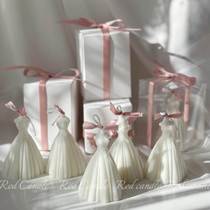 Wedding Dress Homemade Scented Candles Creative Gift Box Ornament Accompanying Gifts Wedding Gifts