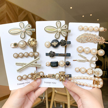 Side Hair Hairpin Clips Pinch of Sides Temperament Superior Atmosphere Hairpin Duckbill Hair Overhead Liu Haiclips Han