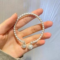 Shuanggong Bell bracelet tremolo with one step Bell female girlfriend personality design twist double Palace jingle