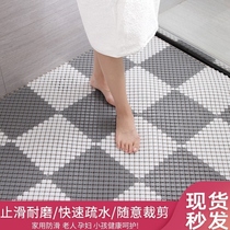 Bathroom slip-proof waterproof and mildew-proof children bath mat Home toilet toilet shower room cushion splicing foot pad