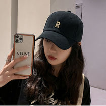 Couple hat lovers a pair of R baseball caps womens trends 2021 new couples tennis red hats in spring and autumn