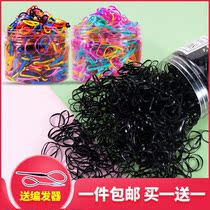 Boxed hair rope thickened disposable small rubber band girl baby za hair without injury little fresh head rope headgear