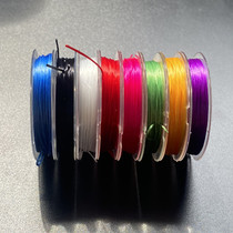 Wearing bracelet elastic line with loose wire rubber band line DIY crystal amber line string line