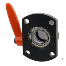 Anti-rotation flange bearing support seat LKP51 MTQDB MTQDM10 12 20 20 shaft ends