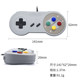 Nintendo SNES SFC 컴퓨터 유선 컨트롤러 USB Super Chick Emulator PC 게임 특별 컨트롤러 Nintendo SNES SFC 컴퓨터 유선 컨트롤러 USB Super Chick Emulator PC 게임 특별 컨트롤러