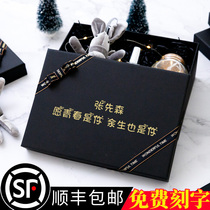 Ritual Sensation Refined empty gift box Senior Seven New Year delivery boyfriend girls mouth red ins wind minimalist light extravagant gift box