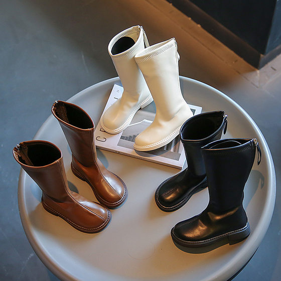 Girls' boots 2024 autumn and winter new Korean fashion knight boots plus velvet princess boots warm two cotton high boots
Girls' boots 2024 autumn and winter new Korean fashion knight boots plus velvet princess boots warm two cotton high boots