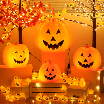 Halloween Pumpkin Light Big Number Sound Control Luminous Pumpkin Lantern Swing Pieces Delight Valley Bar Mall Adornment Props