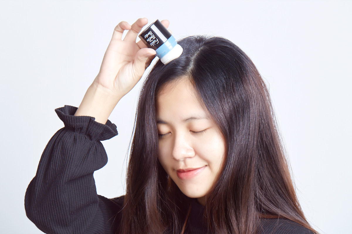 包邮日本fujiko ponpon蓬蓬粉 头发蓬松拯救刘海软发油头福音8.5g