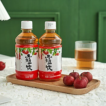 【八旗龙】鲜榨山楂汁饮料330ml*6瓶[5元优惠券]-寻折猪