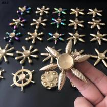 Shaking sound explosion pure copper fidget spinner metal alloy detachable adult finger spinner toy