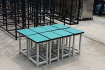 Small Eating Shop Thickening Firm Electronic Factory Direct Marketing Packaging Factory Antistatic Bench Simple Multi-Spec Large Platoon Stall