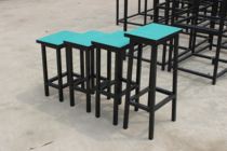 Customize convenient assembly Multi-color large drainage line antistatic bench electronics factory workshop laboratory