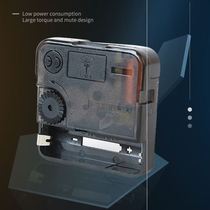 New hop seconds Living room Energy saving hanging bell quartz clock Fashion energy saving clock core Non muting machine