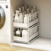 Japan FZY imported bathroom storage cabinet bathroom sink kitchen cracked advanced pull storage shelf