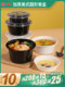 Shufeng 일회용 도시락 750ml American Round Convex 커버 가정 테이크 아웃 포장 상자 패스트 푸드 상자 Shufeng 일회용 도시락 750ml American Round Convex 커버 가정 테이크 아웃 포장 상자 패스트 푸드 상자
