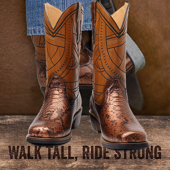Ofu Shoes Industry's American-size wooden heel sole denim boots, high-heeled imitation snake pattern boots, men's shoes, knight men's boots fashion boots Ofu Shoes Industry's American-size wooden heel sole denim boots, high-heeled imitation snake pattern boots, men's shoes, knight men's boots fashion boots