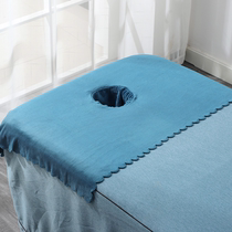 Beauty salon massage massage bed head hole towel bed hole massage hole towel lying towel skin management special face towel