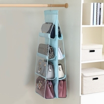 家用多层包包收纳挂带加厚加大悬挂式整理收纳袋防尘防潮衣柜带挂