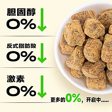 【除了肉】牛肉粒高蛋白100g*2袋[7元优惠券]-寻折猪