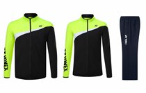 Yuknicks autumn winter new long sleeve suit for men and women speed dry childrens jacket training competition appearance sportswear