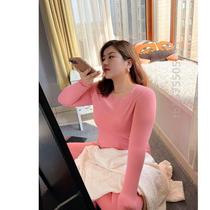 Autumn and winter just need to be sent to mom to send bestie big code thin and warm suit fat mm round collar and autumn clothes suit 200 catty