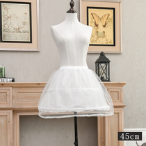 Lolita skirt support Lolita adjustable violent fish bone support super fluffy short section daily natural half-length petticoat summer