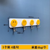 Versatile powerful viscose hooks wall hanging for home hanging keys Sticky Hook bag rack wall to put a key door