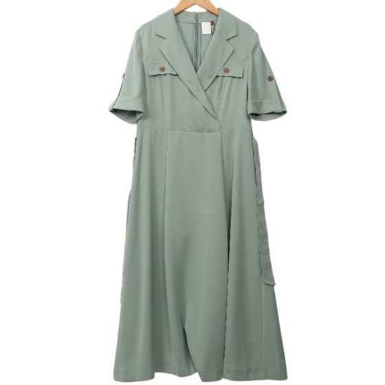 Mu Tianzi selected brand women's high-end fashion temperament versatile green dress Mu Tianzi A2-17571
Mu Tianzi selected brand women's high-end fashion temperament versatile green dress Mu Tianzi A2-17571