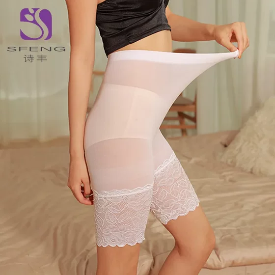 Ice silk white base anti-exposure safety pants for women's thin lace leggings large size without curling
Ice silk white base anti-exposure safety pants for women's thin lace leggings large size without curling